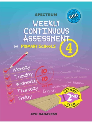 Spectrum-Weekly-Continuous-Assessment-for-Pry-4-2nd-Term