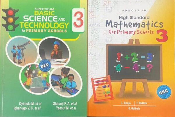 Edu-Mix Pack for Primary 5: Basic Science & Technology (4-in-1 combined) with Mathematics