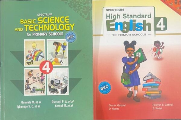 Edu-Mix Pack for Primary 4: Basic Science & Technology (4-in-1 combined) with English